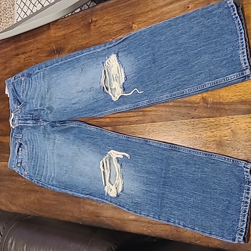 Levi's Low Rise Straight Womens Jeans Size 27 - Picture 3 of 7
